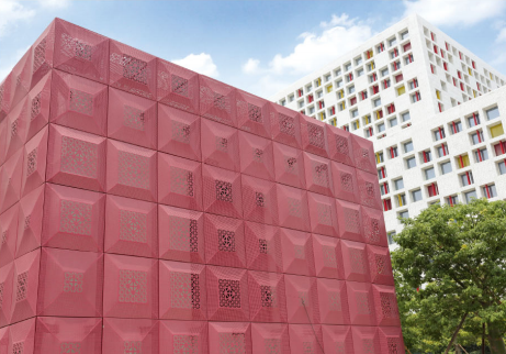 雕花鋁單板吊頂