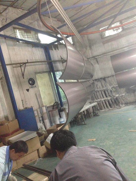 弧型外墻鋁單板